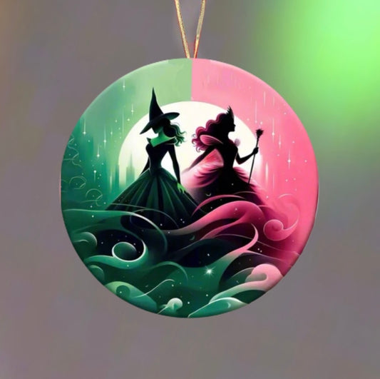 Wicked Tree Ceramic Ornament