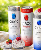 Ciroc 20oz Tumbler with 3D Iced Fruit Lid Topper