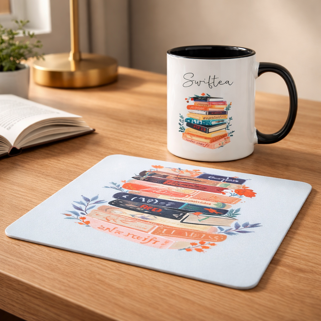 Swiftea gift set - mousepad and coffee mug
