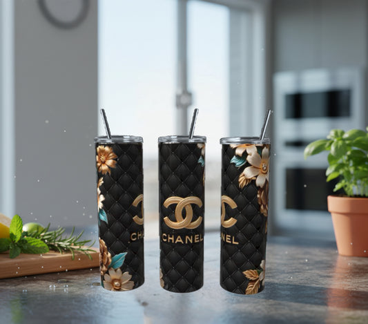 Black | Gold | Teal | Chanel 20oz Tumbler