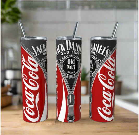 Jack & Coke 20oz Skinny Tumbler