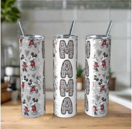 Mama Mickey Mouse 20oz Stainless Steel Tumbler