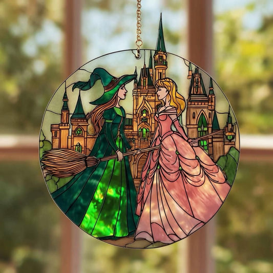 Good and Wicked Glass Tree Ornament