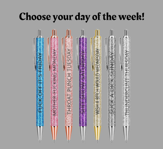 7 Days Of The Week - Pen