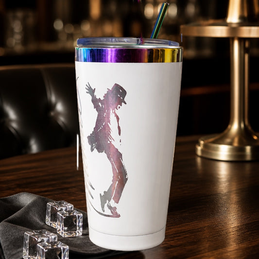 Michael Silhouette 20oz Rainbow Stainless Steel
