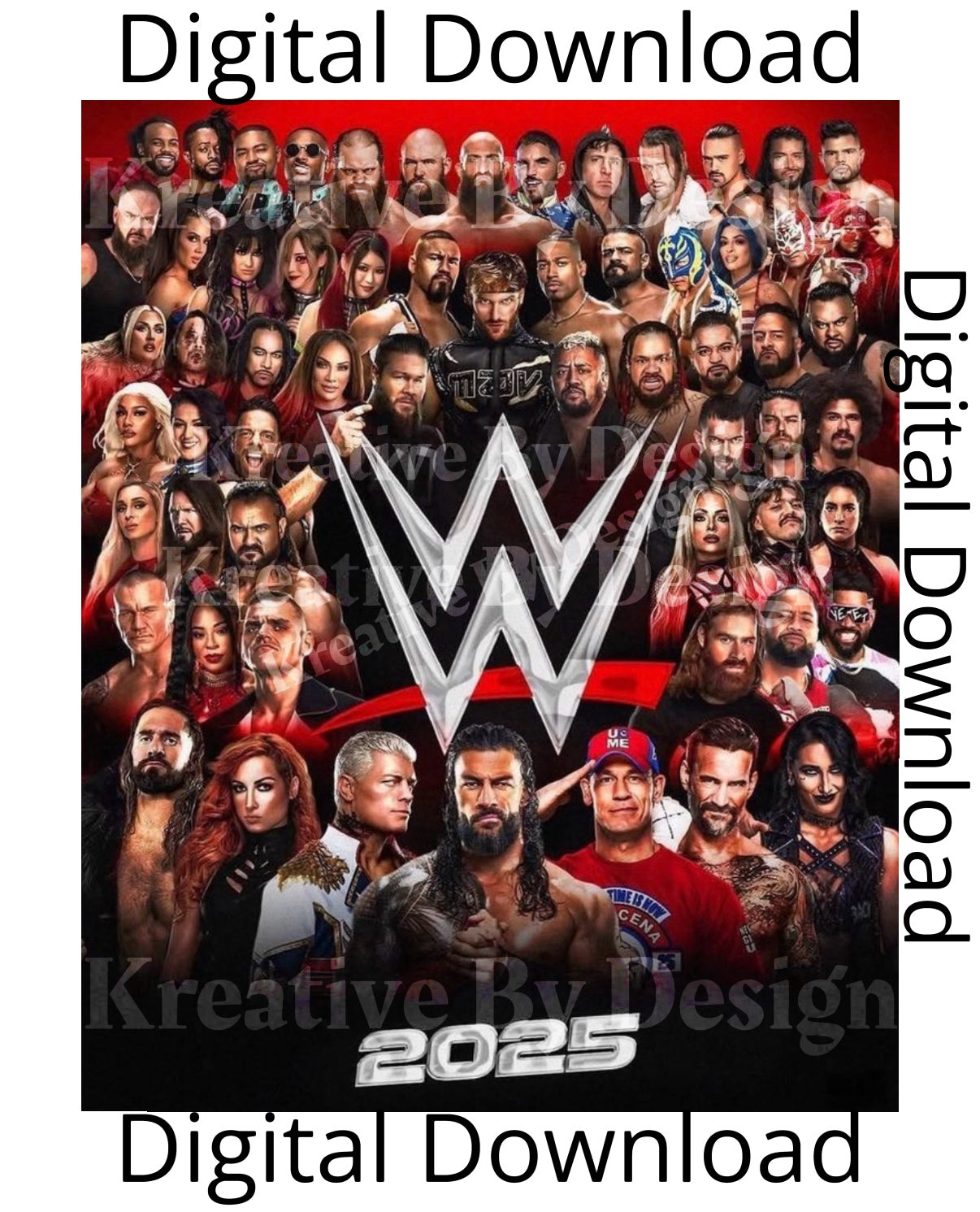 Wrestling Digital Download Tumbler wrap