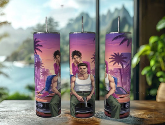 Gamer GTA 20oz Tumbler