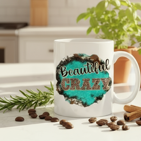 Beautiful Crazy Ceramic Mug