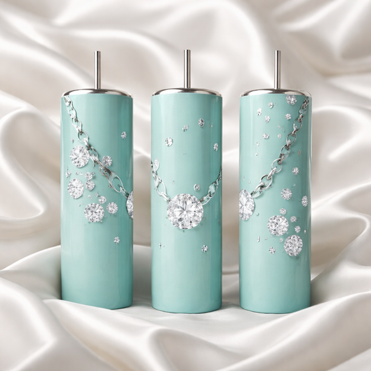 Diamond Love | Stainless Steel 20oz Skinny Tumbler