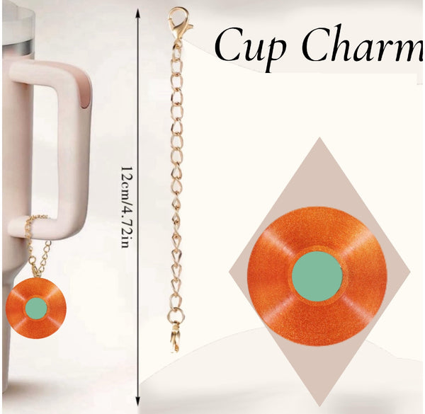 Life of a Vinyl  Charm Dangle | Cup Accessory